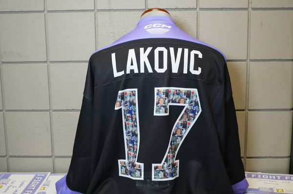 #17 LAKOVIC - Hockey Fights Cancer Jersey - 2024/25