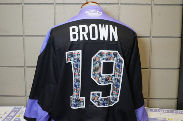 #19 BROWN - Hockey Fights Cancer Jersey - 2024/25