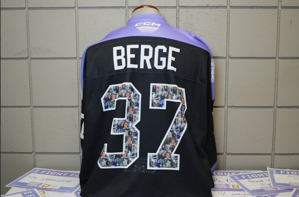 #37 BERGE - Hockey Fights Cancer Jersey - 2024/25