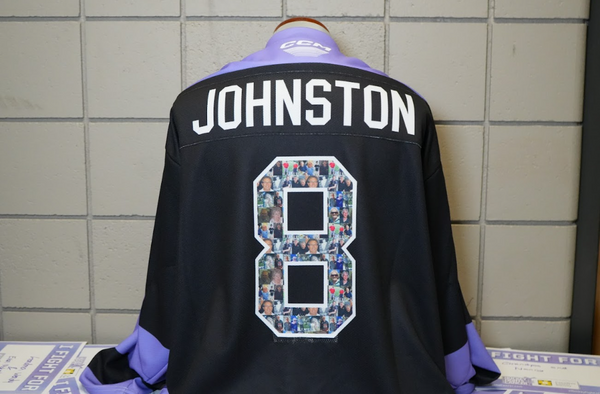 #8 JOHNSTON - Hockey Fights Cancer Jersey - 2024/25